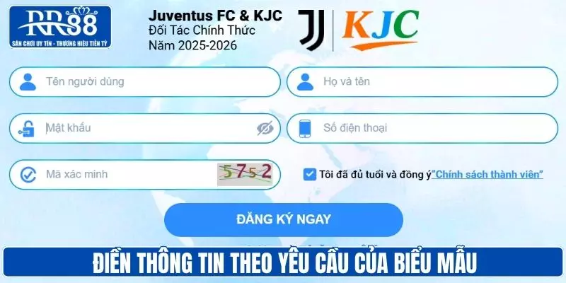 Các bước đăng ký RR88 nhanh chóng an toàn
